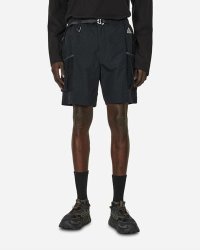 Nike Acg Snowgrass Cargo Shorts Black