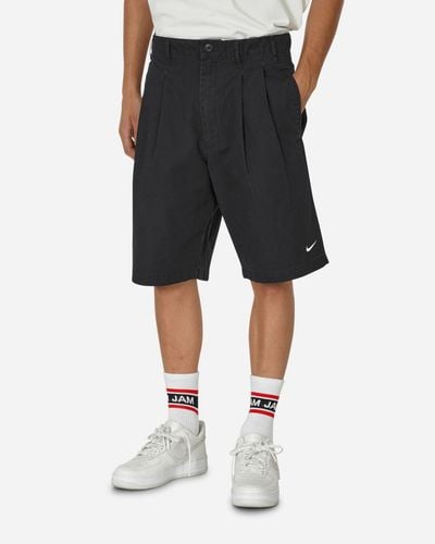 Nike Pleated Chino Shorts Black