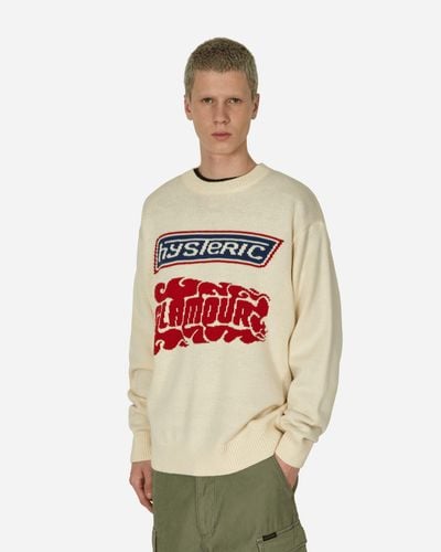 Hysteric Glamour Hg Combo Sweater - White