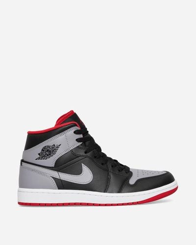 Nike Wmns Air Jordan 1 Mid Black / Cement Grey - Multicolour