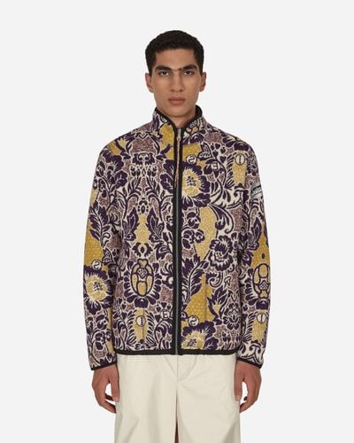 Aries Fleur Fleece Zip Jacket - Multicolor