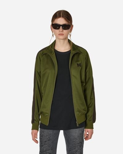 Needles Poly Smooth Track Jacket - Green