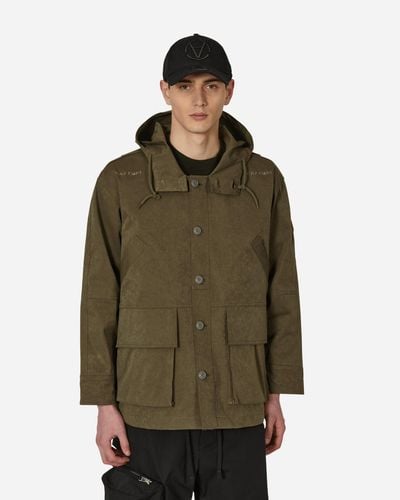 Cav Empt Heavy Pn Hood Jacket - Green