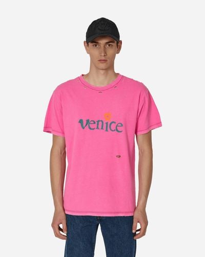 ERL Venice T-shirt - Pink