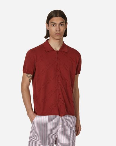 Cormio Jersey Polo Shirt - Red