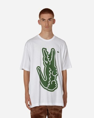 Comme des Garçons Lacoste Printed T-shirt - Green