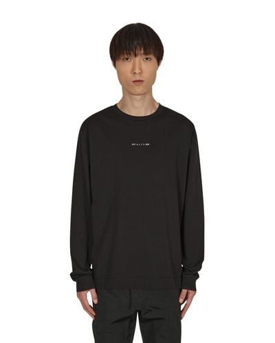 1017 ALYX 9SM Graphic Longsleeve T-shirt - Black