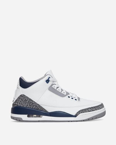 Nike Air Jordan 3 Retro (td) Sneakers White / Midnight Navy
