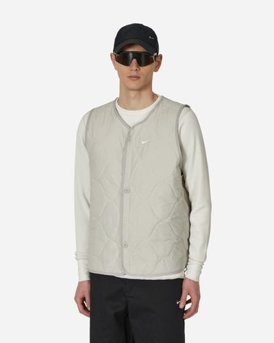 Nike Woven Insulated Military Gilet - Gray