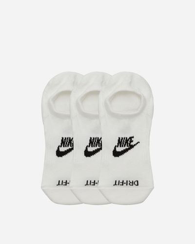 Nike Everyday Plus Cushioned Footie Socks White