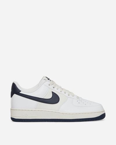 Nike Air Force 1 07 Trainers / Obsidian - White