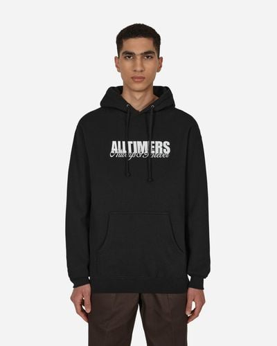 Alltimers Always Embroidered Hooded Sweatshirt - Black