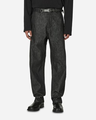 OAMC Cortes Trousers Natural - Black