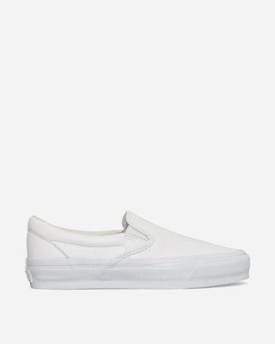 Vans Slip-On Reissue 98 Lx Leather Sneakers - White