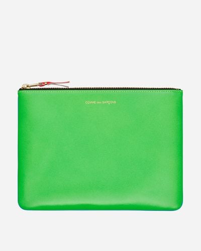 Comme des Garçons Super Fluo Pouch Green