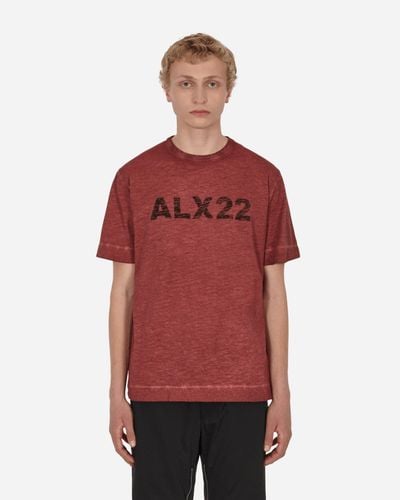 1017 ALYX 9SM Exclusive Logo T-shirt - Red