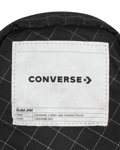 Converse Slam Jam Comms Pouch - Black