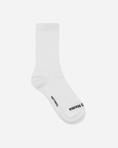 Wacko Maria Skater Socks (type-3) - White
