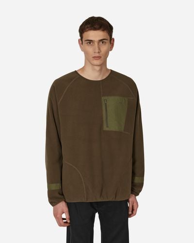 Wild Things Polartec® Wind Crewneck Sweatshirt - Green