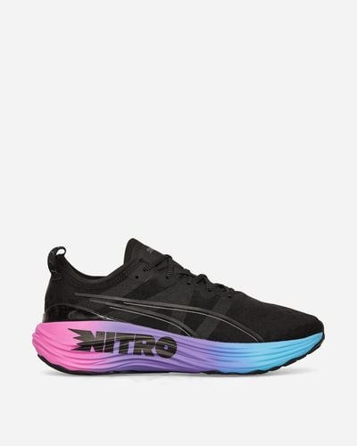 PUMA Foreverrun Nitro Sunset Sneakers Black / Luminous Blue - Multicolor