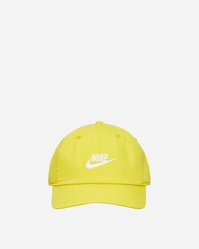 Nike Club Unstructured Futura Wash Cap Lightening / White - Yellow