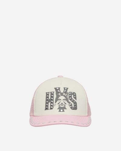 Hysteric Glamour See No Evil Trucker Hat - Pink