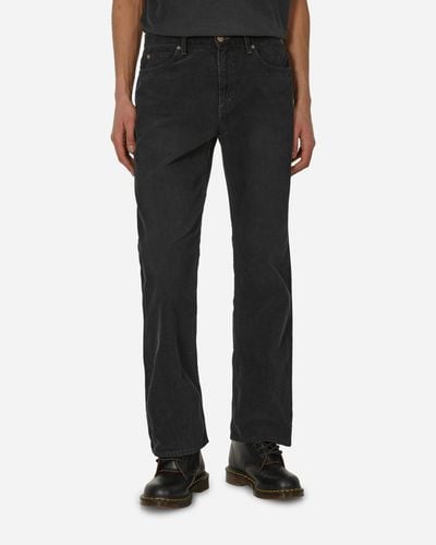 Hysteric Glamour Bootcut Cordurory Trousers - Black