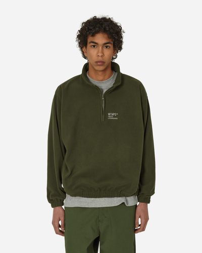 WTAPS Depst Fleece Sweatshirt Olive Drab - Green