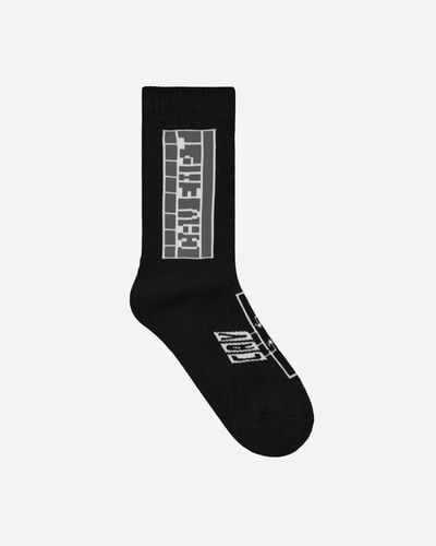 Cav Empt Logo Socks - Black