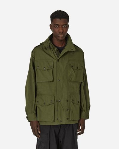Needles C/N Oxford Cloth Field Coat - Green
