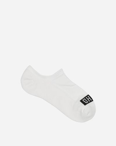 Neighborhood Ankle Socks - White