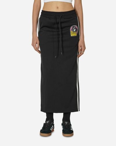 Hysteric Glamour Classic Collage Long Skirt - Black