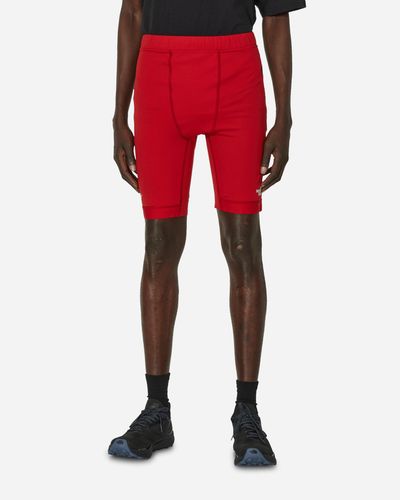 The North Face Project X Undercover Soukuu Trail Run Utility Shorts Tights Chili Pepper - Red