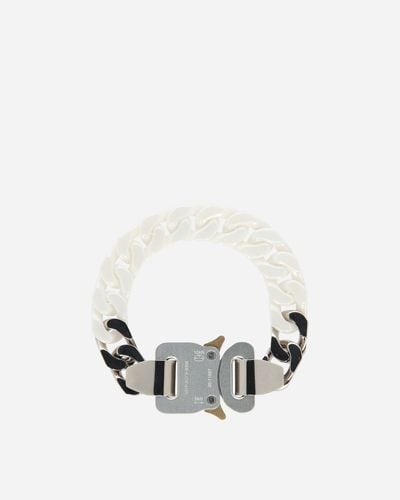 1017 ALYX 9SM Ceramic Buckle Chain Bracelet - White
