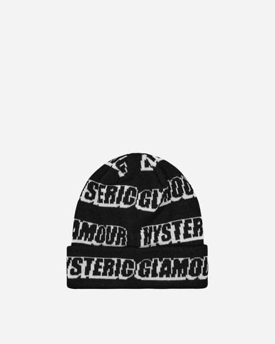 Hysteric Glamour Hysteric Post Beanie - Black