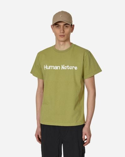 Mister Green Human Nature T-shirt - Green