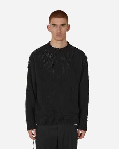 Sacai Knit Pullover - Black