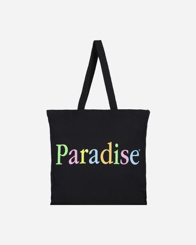 Paradis3 Colors Logo Tote Bag - Black