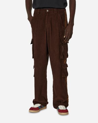Ahluwalia Iniquity Cargo Trousers - Brown
