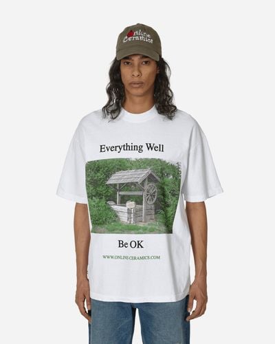 ONLINE CERAMICS Everything Well Be Ok T-shirt - Green