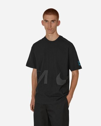 Nike Ispa T-shirt Black / Baltic Blue / Iron Gray