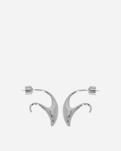 Kiko Kostadinov Ursa Drop Earrings Silver - Natural