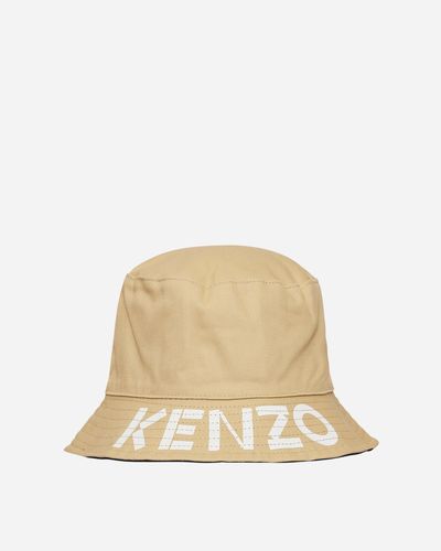 KENZO Reversible Bucket Hat - Natural