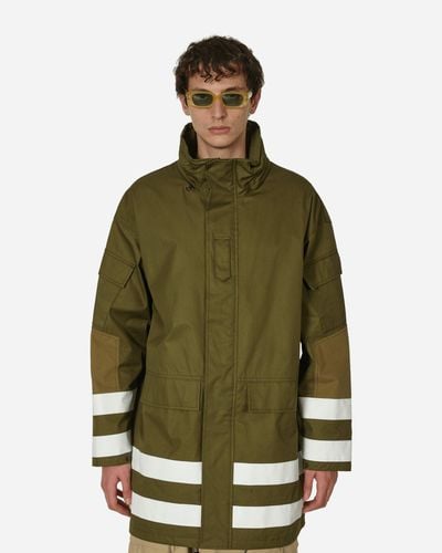 Comme des Garçons Military Parka Jacket Khaki - Green