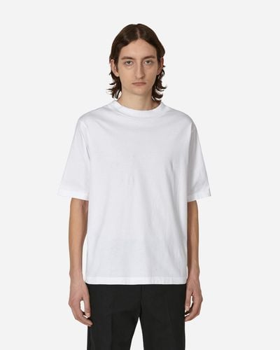 Acne Studios Mock Neck T-Shirt - White