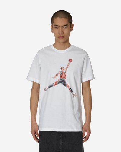 Nike Jumpman Watercolor T-Shirt - White