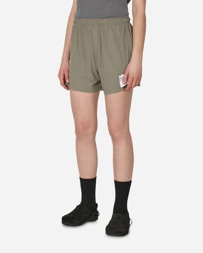 Satisfy Space-o 5 Shorts Dry Sage - Green