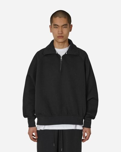 Nike Tech Fleece Reimagined Half-zip Sweatshirt - Black