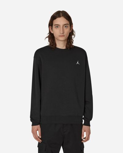 Nike Essentials Fleece Crewneck Sweatshirt Black