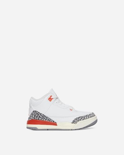 Nike Air Jordan 3 Retro (Ps) Sneakers Georgia Peach - White